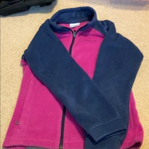 Columbia girls fleece size 10/12